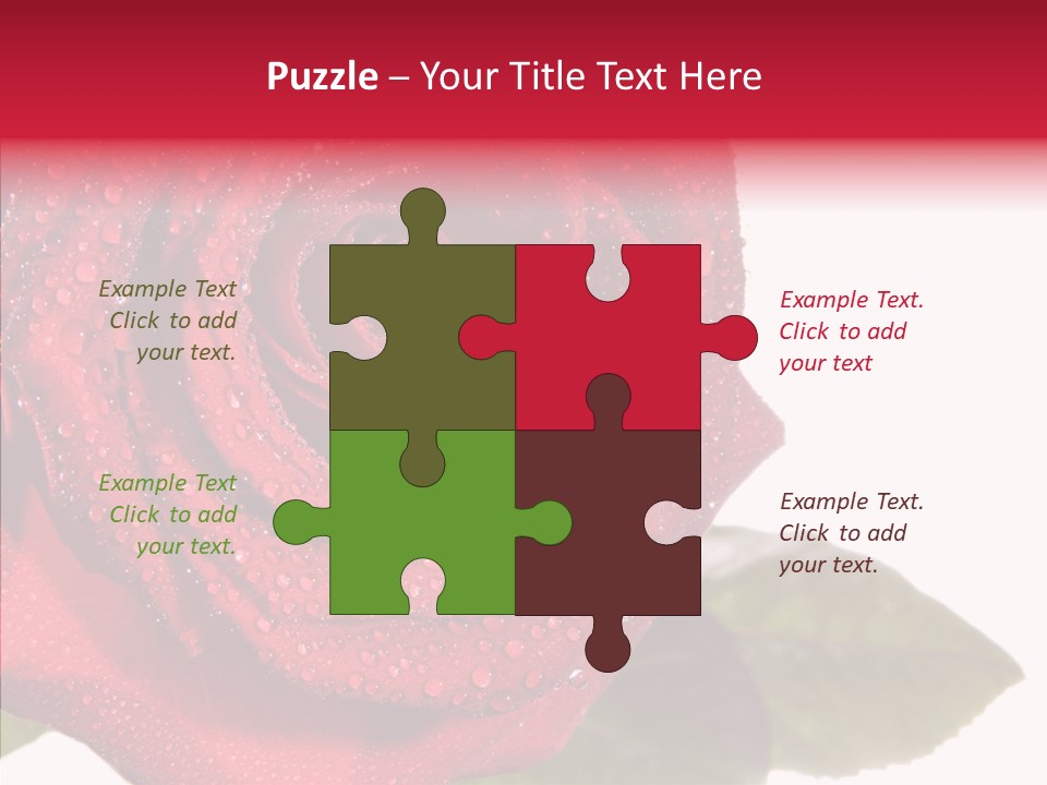 Velvety Fresh Background PowerPoint Template