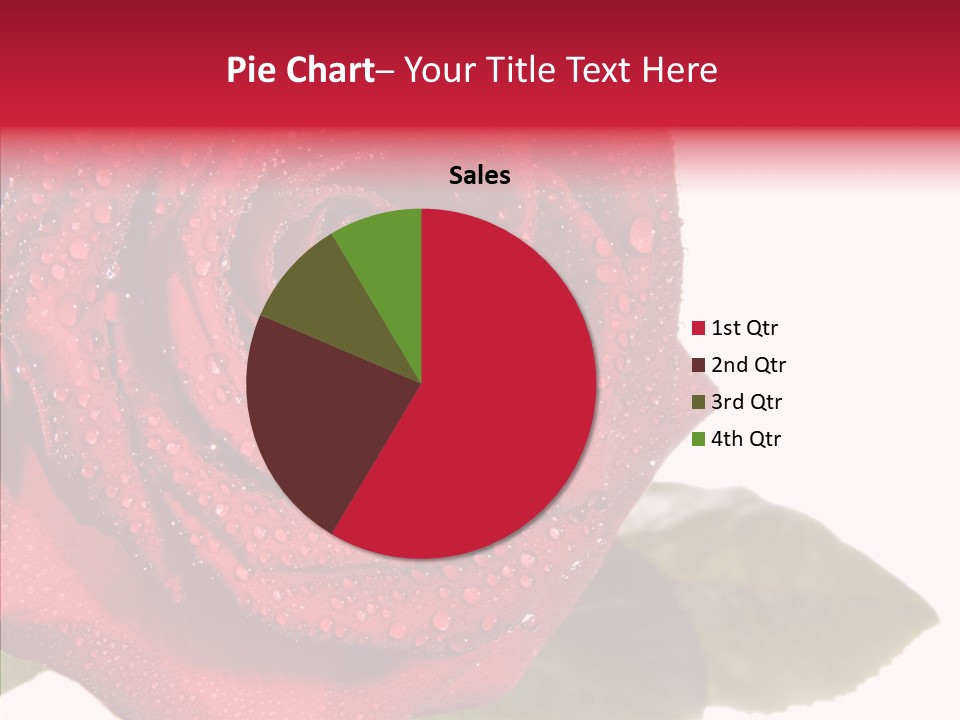 Velvety Fresh Background PowerPoint Template