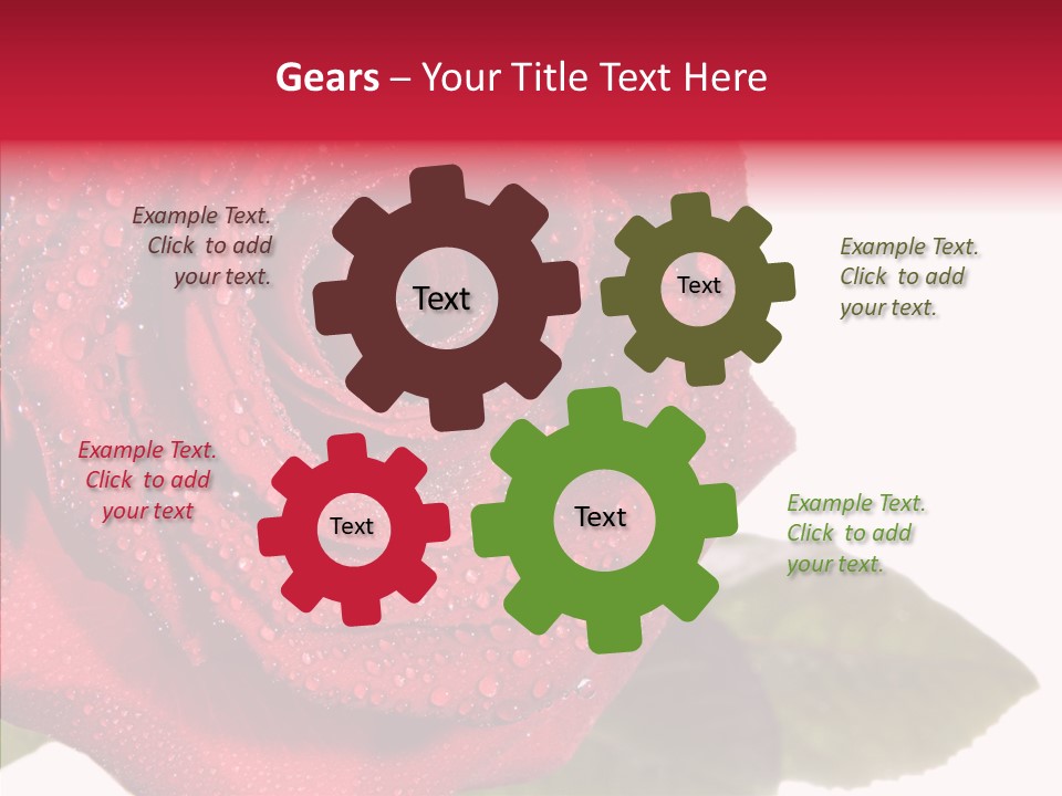 Velvety Fresh Background PowerPoint Template