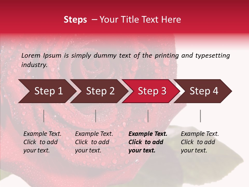 Velvety Fresh Background PowerPoint Template