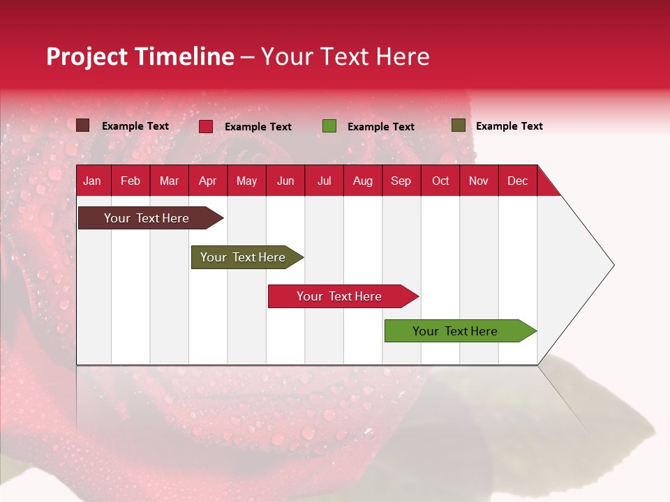 Velvety Fresh Background PowerPoint Template