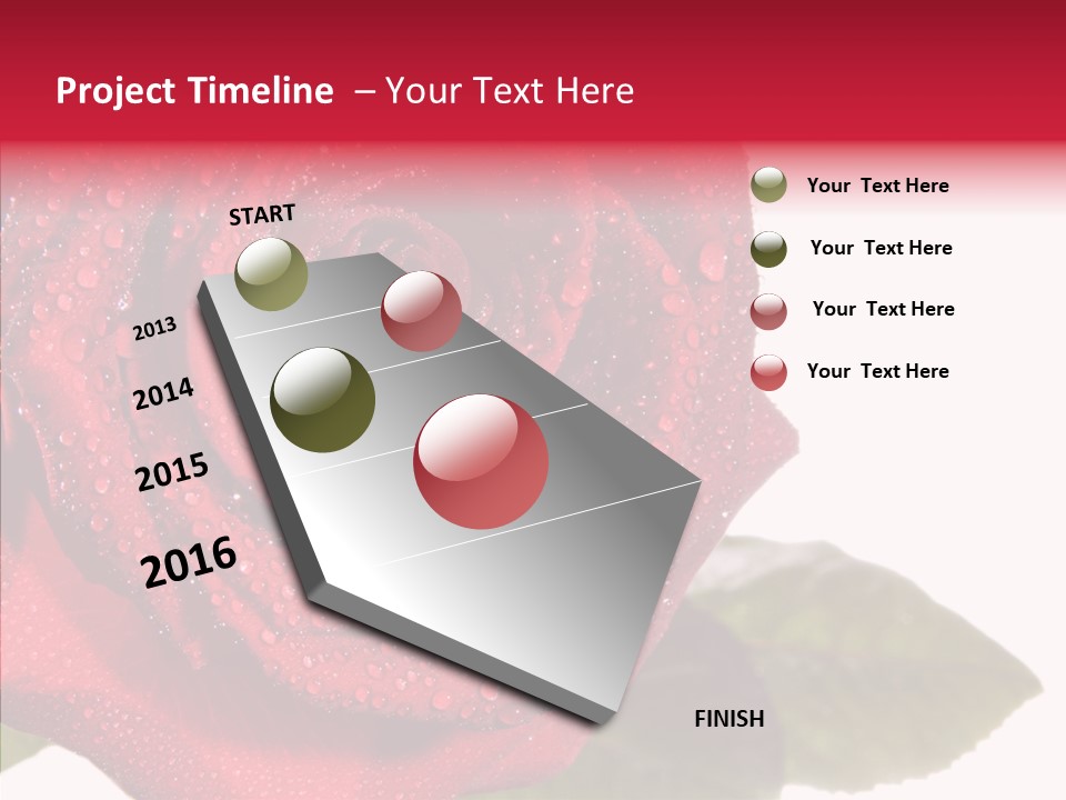 Velvety Fresh Background PowerPoint Template