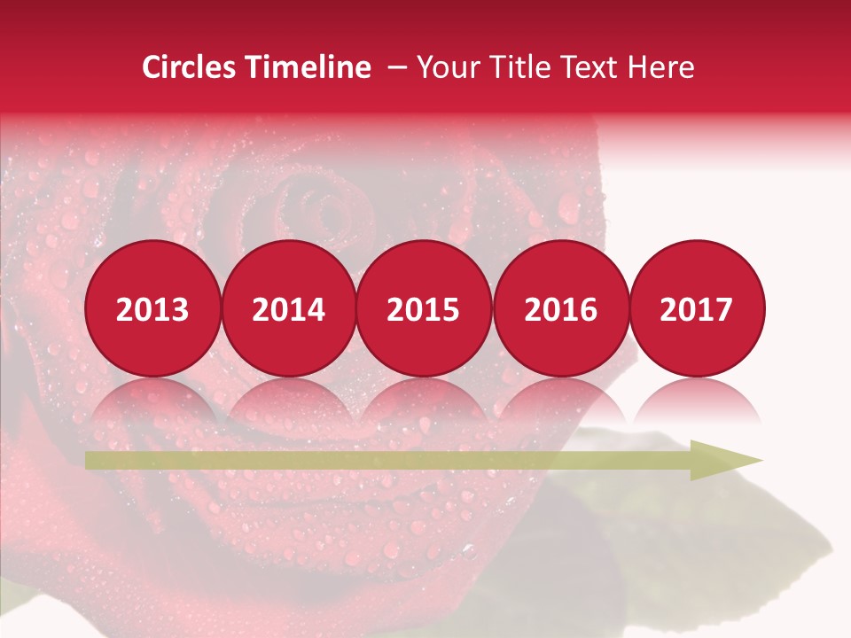 Velvety Fresh Background PowerPoint Template