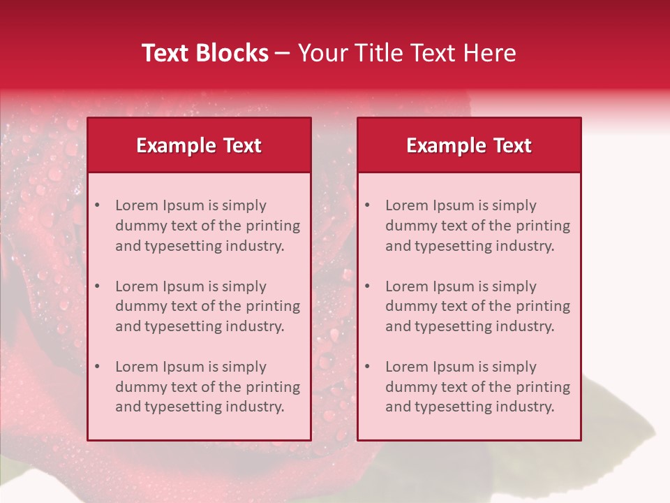 Velvety Fresh Background PowerPoint Template