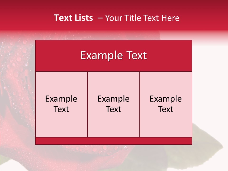 Velvety Fresh Background PowerPoint Template