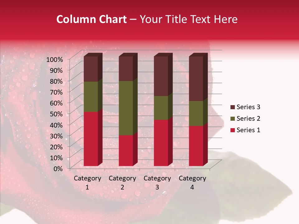 Velvety Fresh Background PowerPoint Template