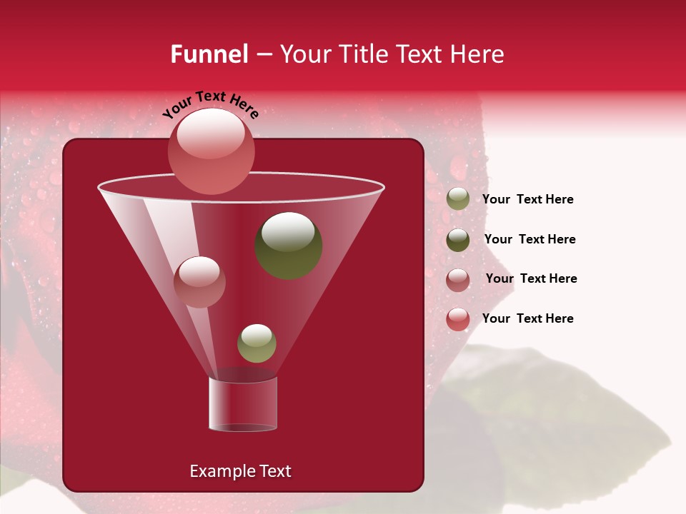 Velvety Fresh Background PowerPoint Template