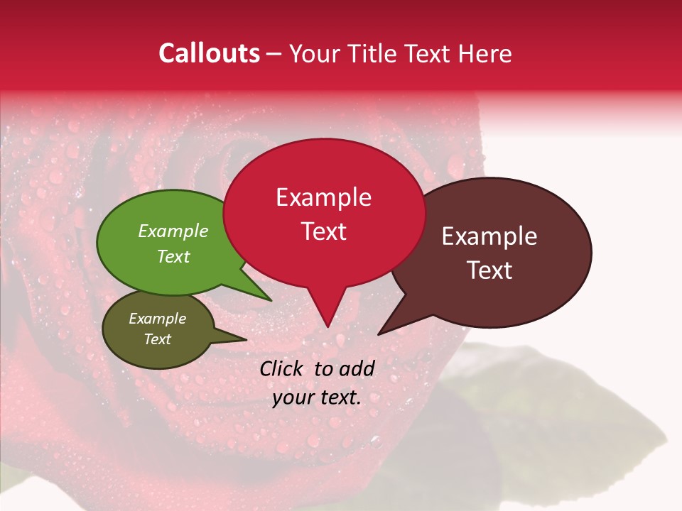 Velvety Fresh Background PowerPoint Template