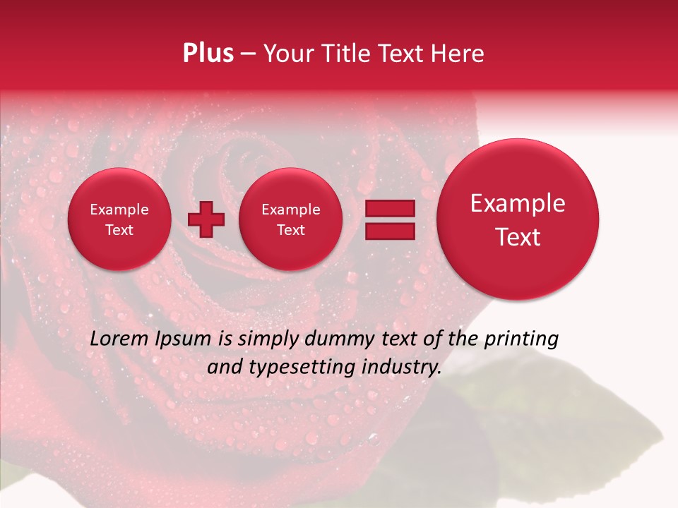 Velvety Fresh Background PowerPoint Template