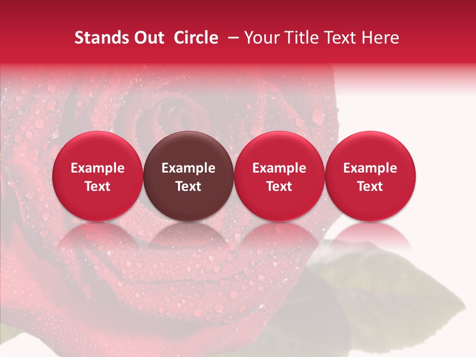 Velvety Fresh Background PowerPoint Template