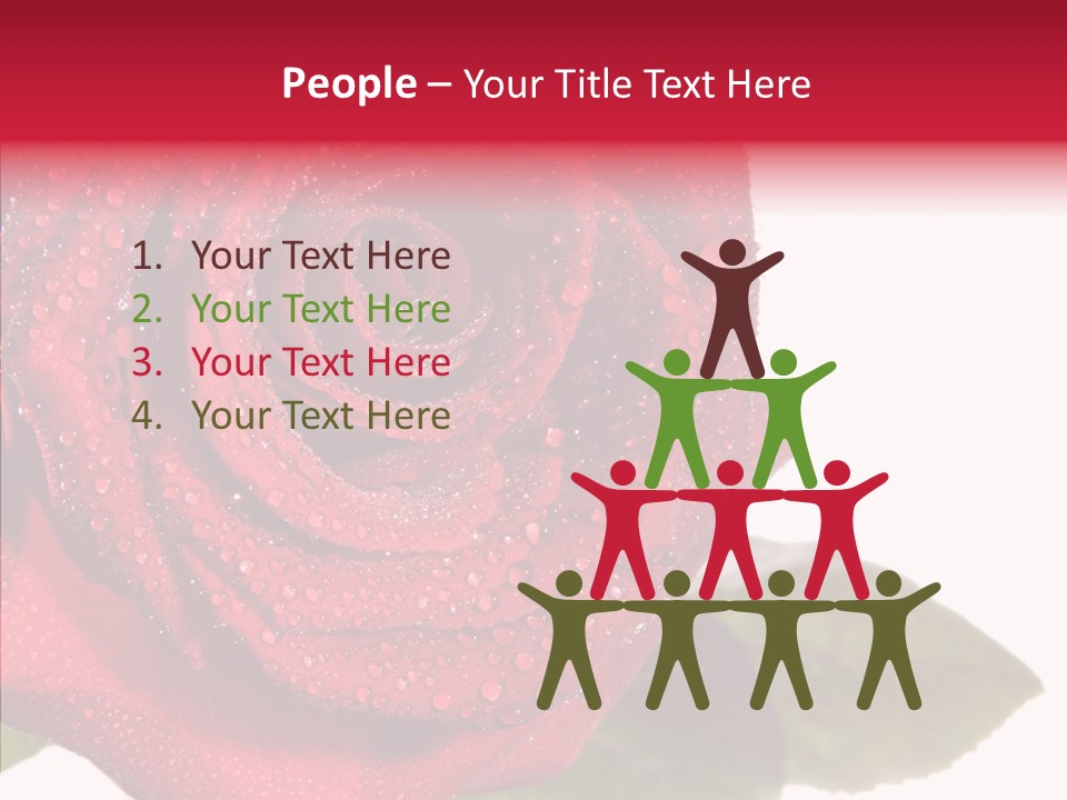 Velvety Fresh Background PowerPoint Template