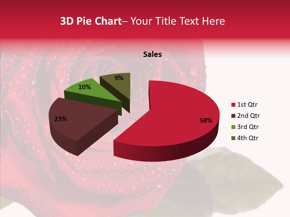 Velvety Fresh Background PowerPoint Template