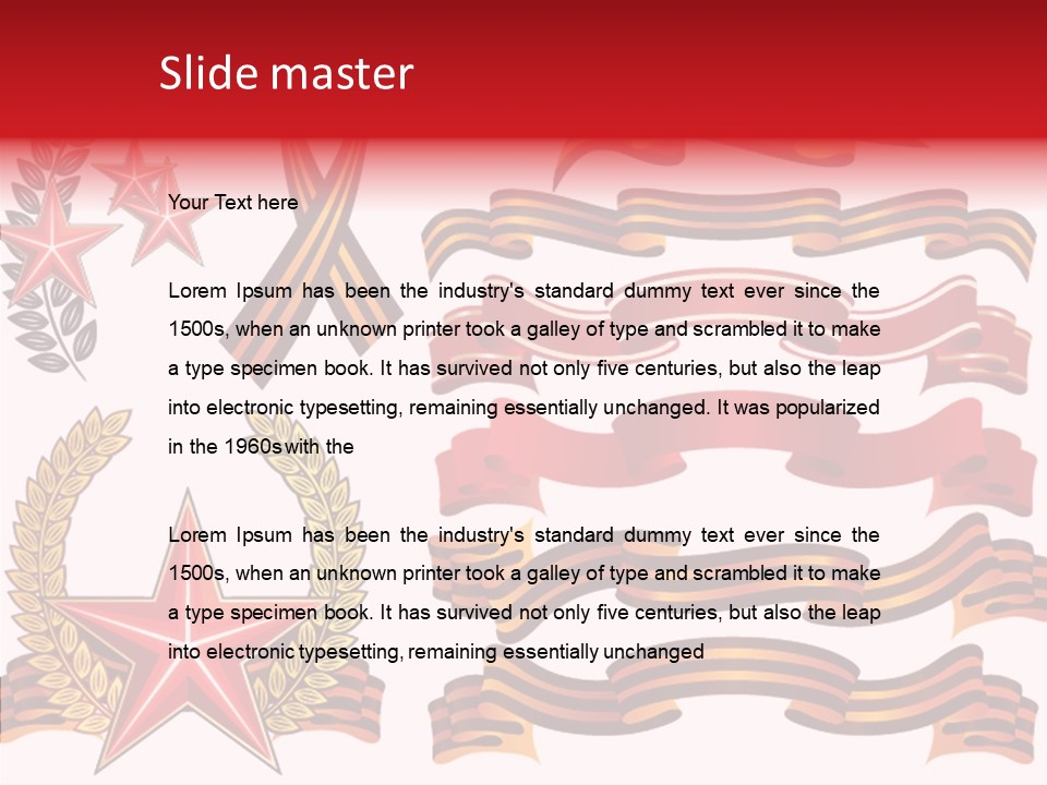 Star War Victory PowerPoint Template
