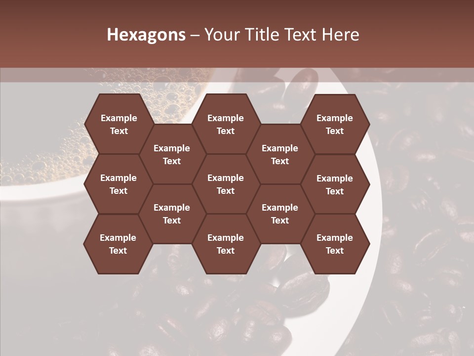 Coffee Dark Refreshment PowerPoint Template