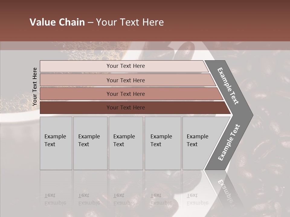 Coffee Dark Refreshment PowerPoint Template