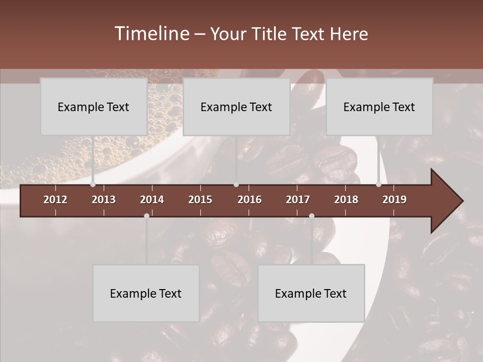 Coffee Dark Refreshment PowerPoint Template