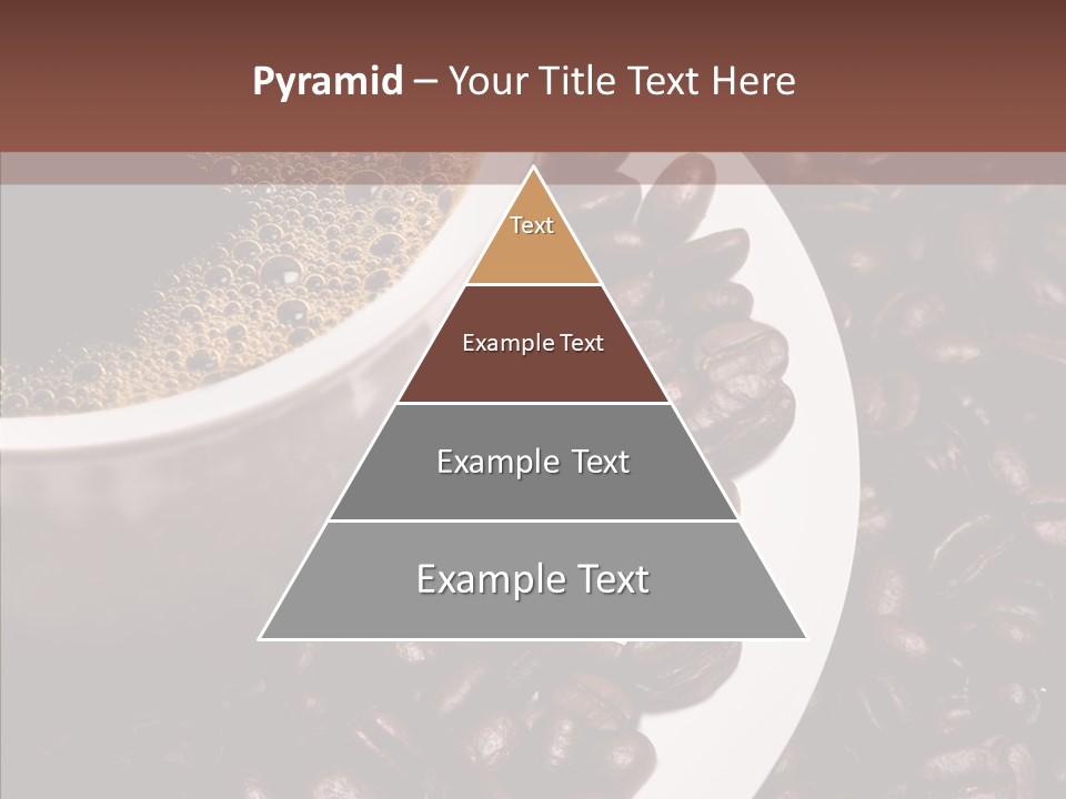 Coffee Dark Refreshment PowerPoint Template