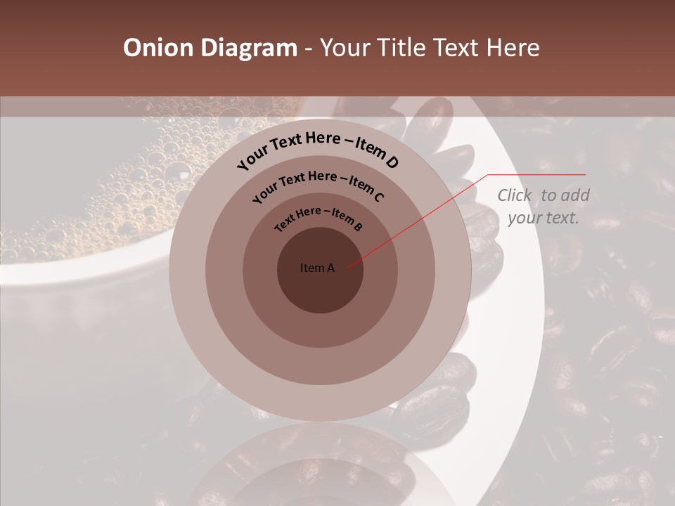 Coffee Dark Refreshment PowerPoint Template