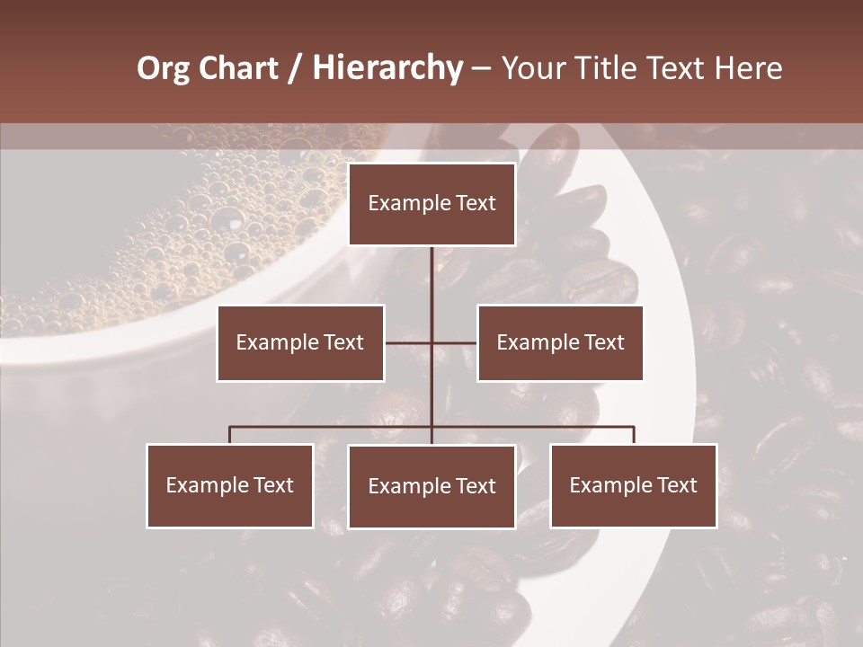 Coffee Dark Refreshment PowerPoint Template