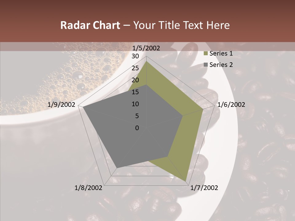Coffee Dark Refreshment PowerPoint Template