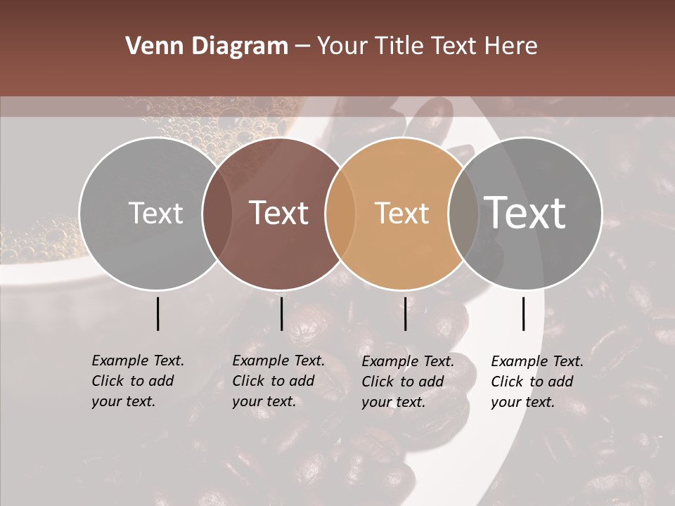 Coffee Dark Refreshment PowerPoint Template