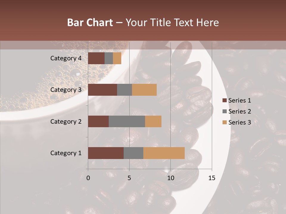 Coffee Dark Refreshment PowerPoint Template