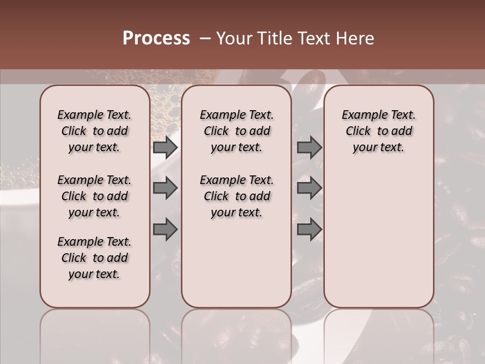 Coffee Dark Refreshment PowerPoint Template