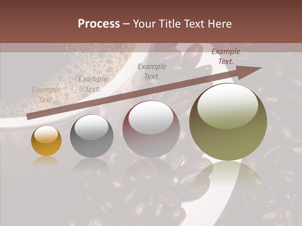 Coffee Dark Refreshment PowerPoint Template