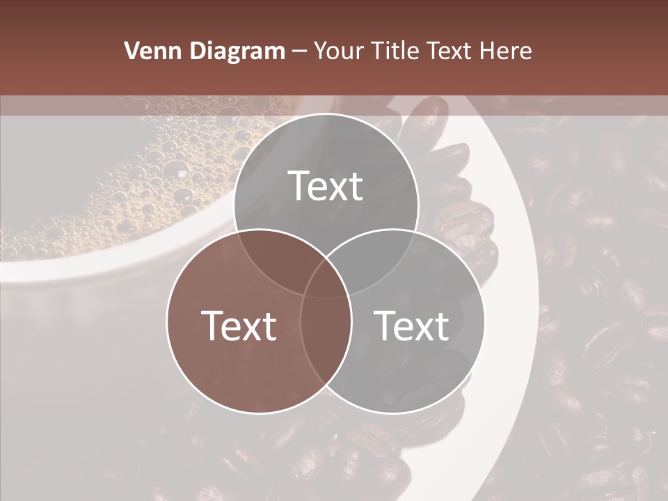 Coffee Dark Refreshment PowerPoint Template