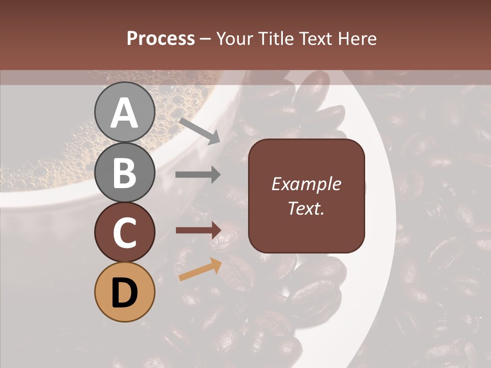 Coffee Dark Refreshment PowerPoint Template