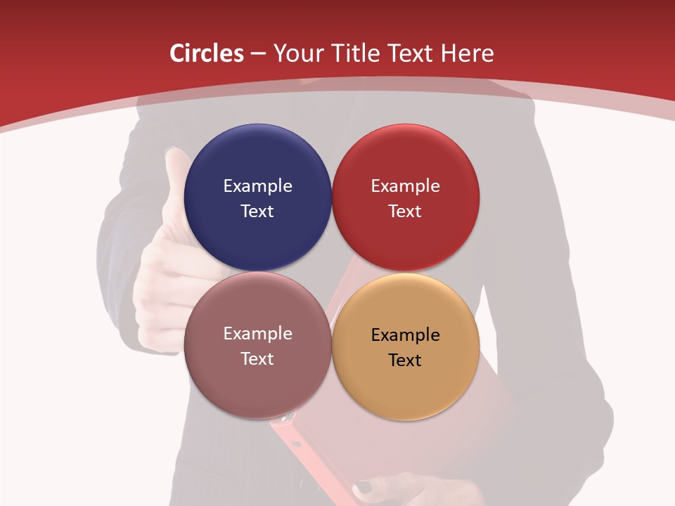 Smile Face Suit PowerPoint Template