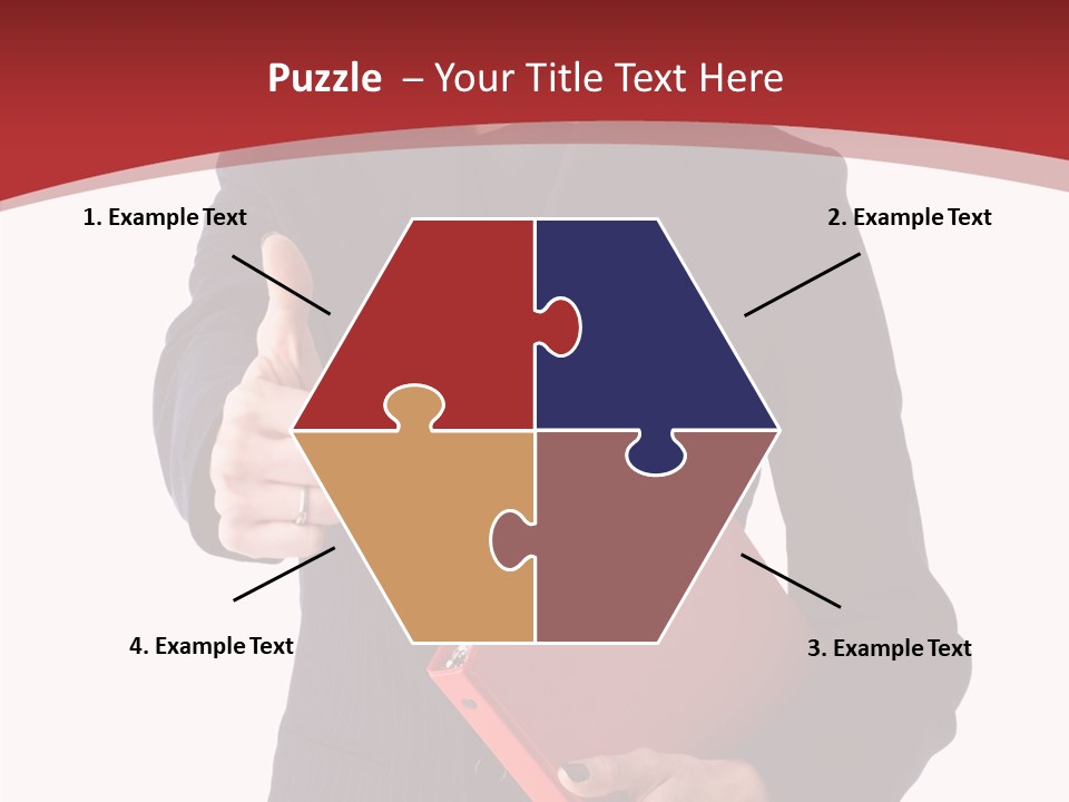 Smile Face Suit PowerPoint Template