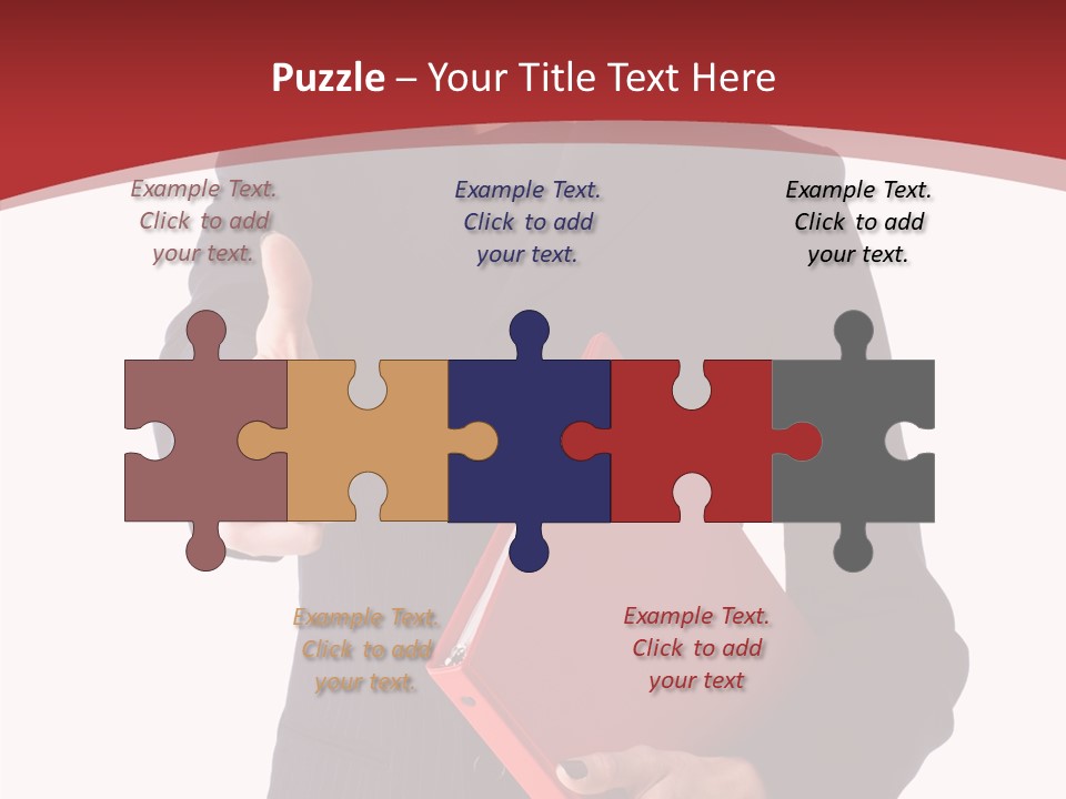 Smile Face Suit PowerPoint Template