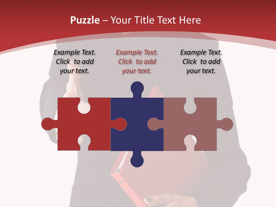 Smile Face Suit PowerPoint Template