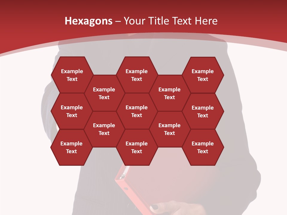 Smile Face Suit PowerPoint Template