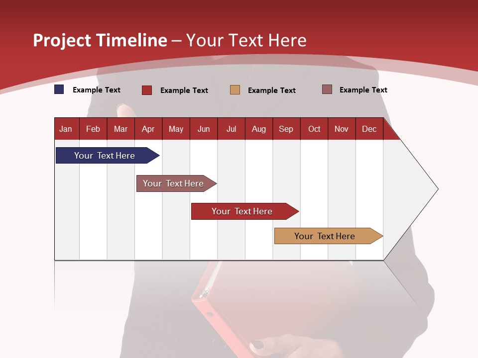 Smile Face Suit PowerPoint Template
