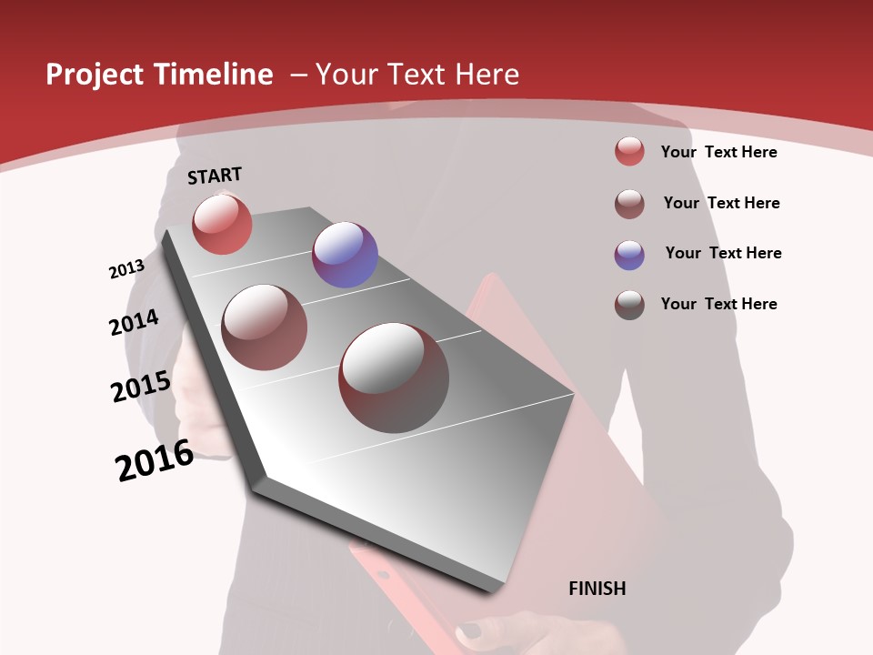 Smile Face Suit PowerPoint Template