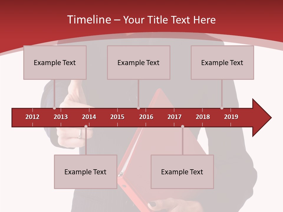 Smile Face Suit PowerPoint Template
