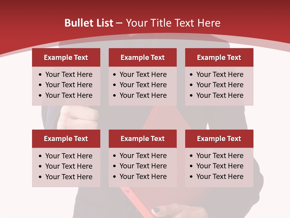 Smile Face Suit PowerPoint Template