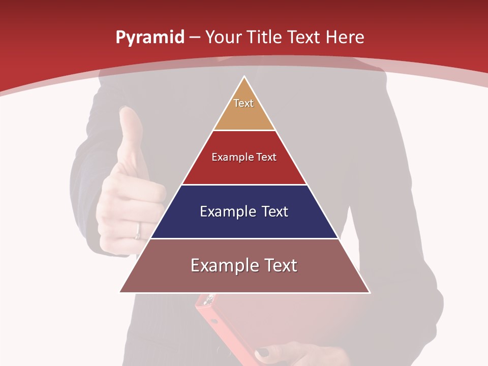 Smile Face Suit PowerPoint Template