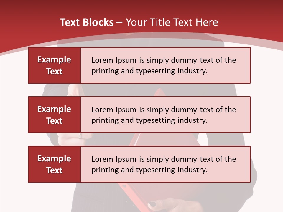 Smile Face Suit PowerPoint Template