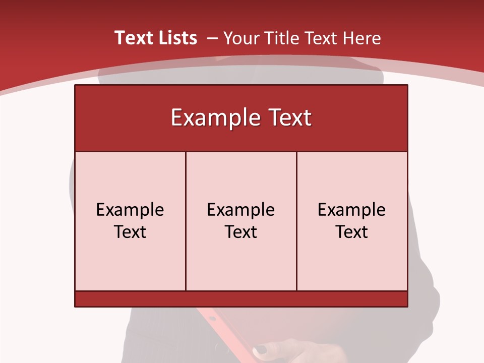 Smile Face Suit PowerPoint Template