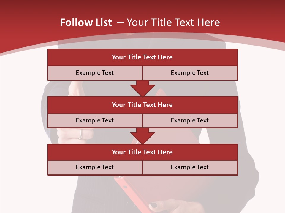 Smile Face Suit PowerPoint Template