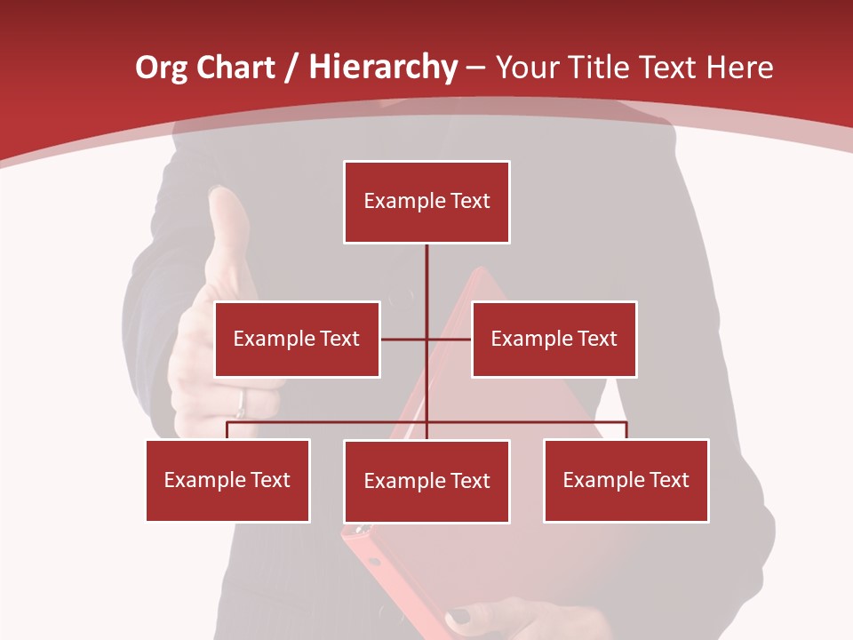 Smile Face Suit PowerPoint Template