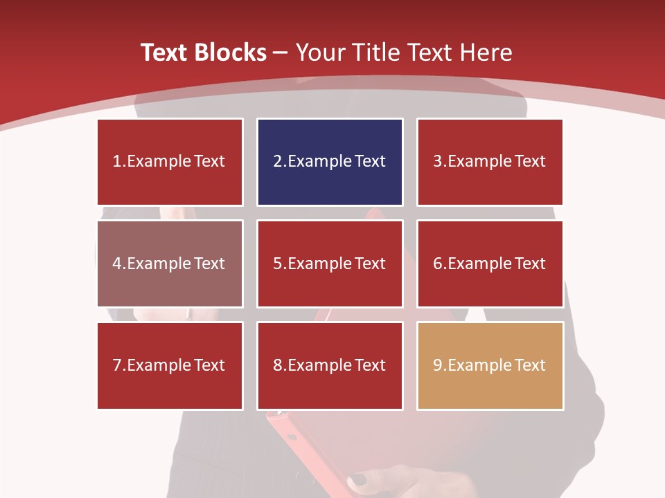 Smile Face Suit PowerPoint Template