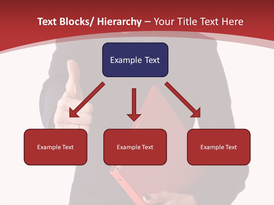 Smile Face Suit PowerPoint Template