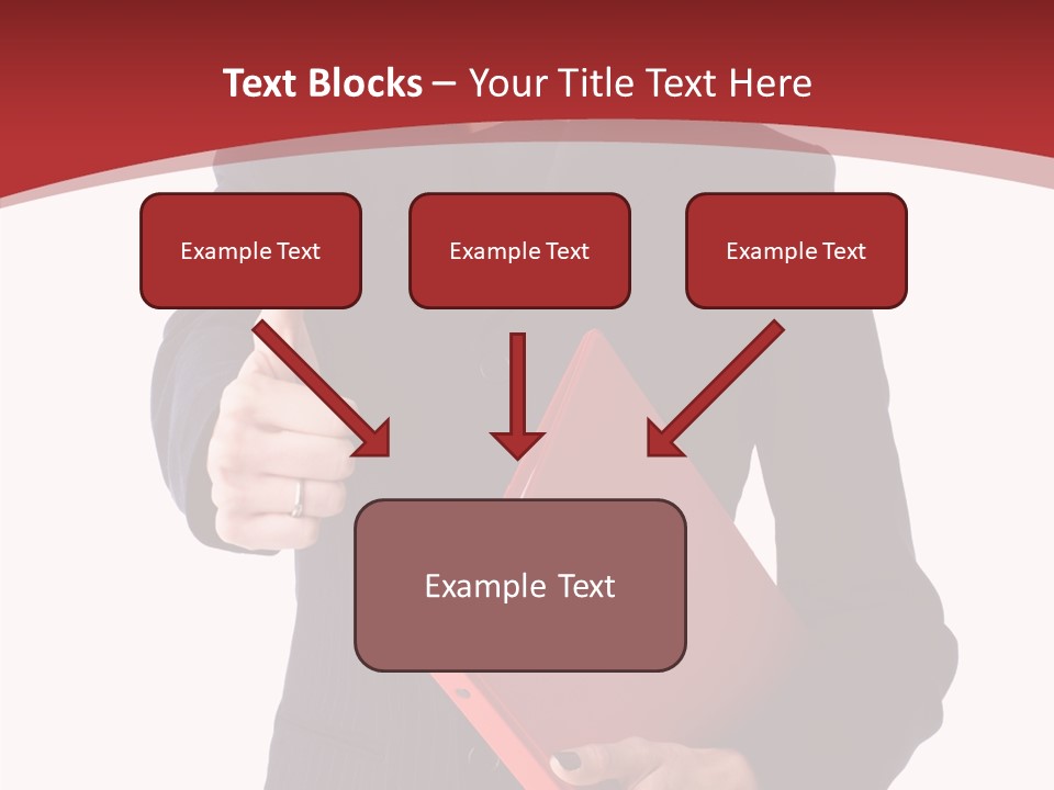 Smile Face Suit PowerPoint Template