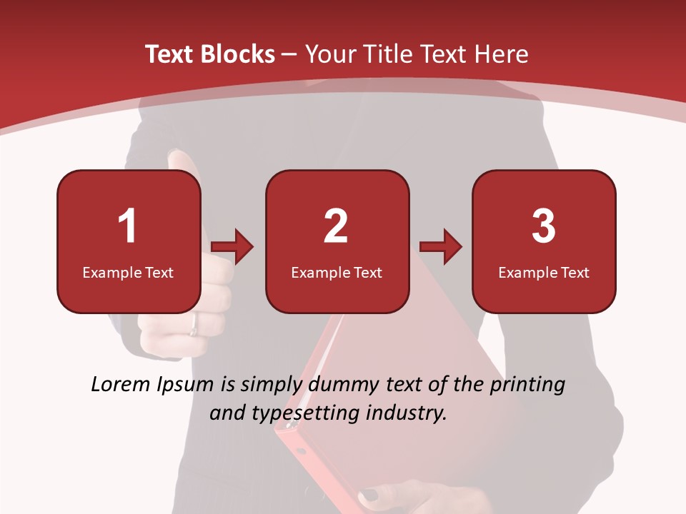 Smile Face Suit PowerPoint Template