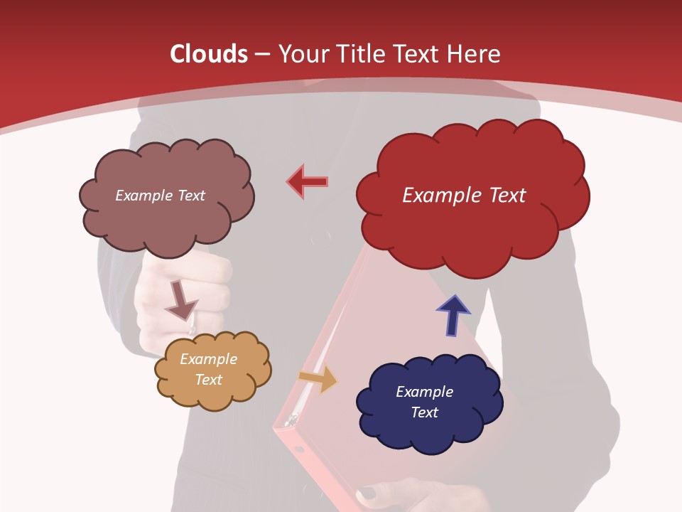 Smile Face Suit PowerPoint Template