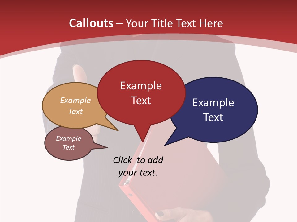 Smile Face Suit PowerPoint Template